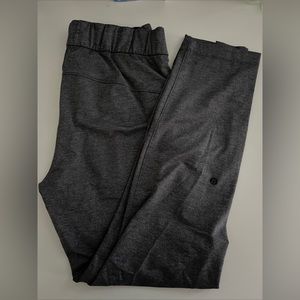 Lululemon‎ On The Fly 7/8 Pant Size 6 Heathered Black
